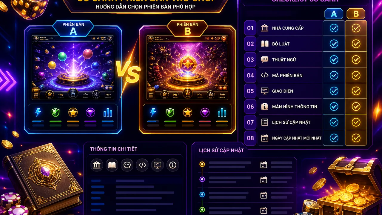 Chọn đúng phiên bản, chơi đúng thông tin: checklist 13win trước khi tham gia