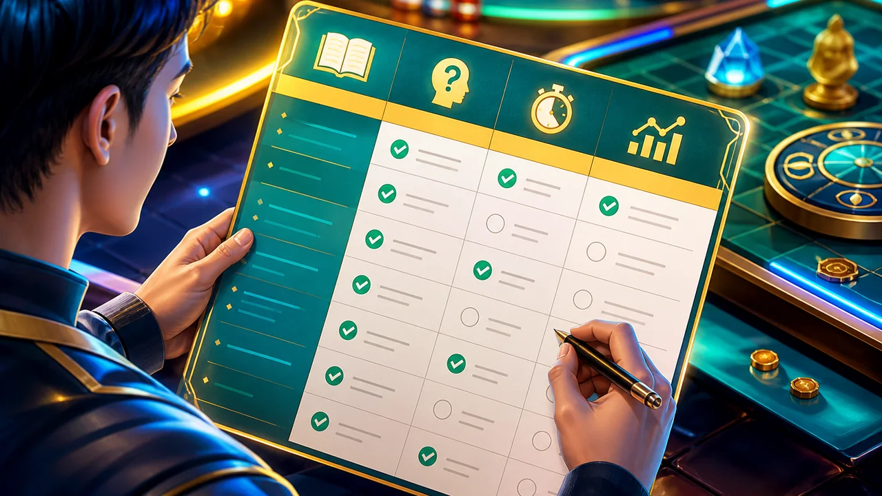 Tự kiểm tra độ khó trước khi thử trò chơi mới trên 13win