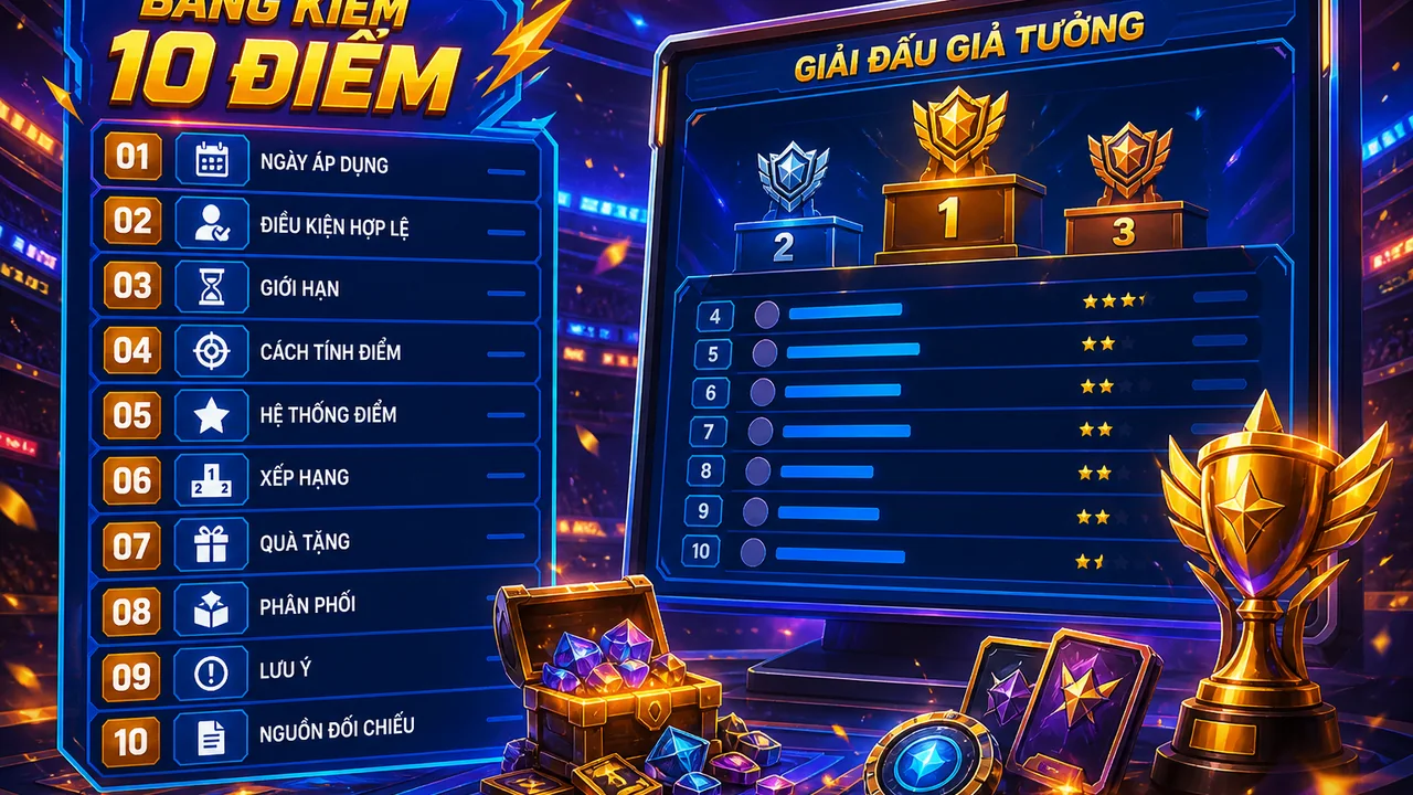 Bảng kiểm 10 điểm trước khi đọc khuyến mãi giải đấu 13win có trách nhiệm